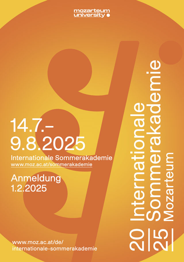 Internationale Sommerakademie Salzburg 2025